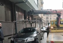 Санкционирани 101 непрописно паркирани возила на подрачјето на Центар