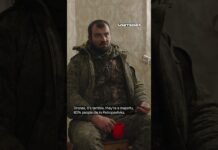 Селвер се борел за Русите, бил заробен од Украинците. Ова е неговото прво признание