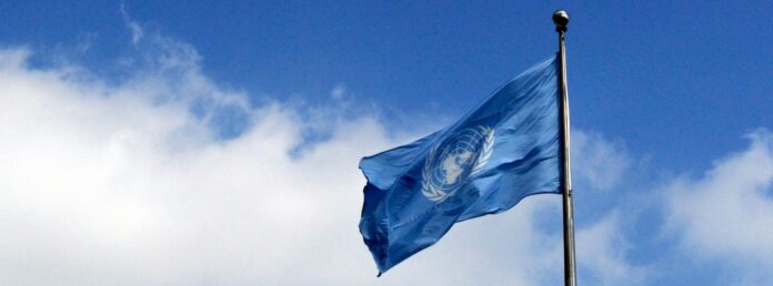 united-nations-flag-with-sky
