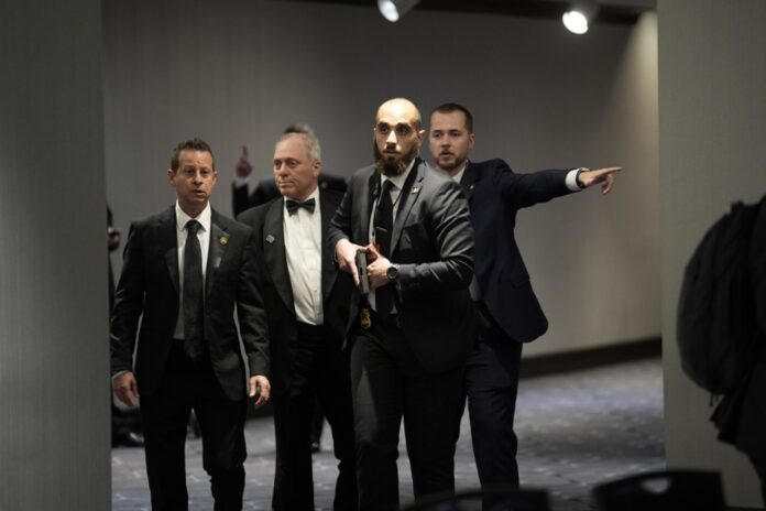 Shooting at White House Correspondents' Association Dinner triggers Trump evacuation