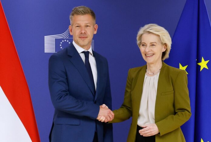 Hungarian Prime Minister-elect Peter Magyar visits Brussels