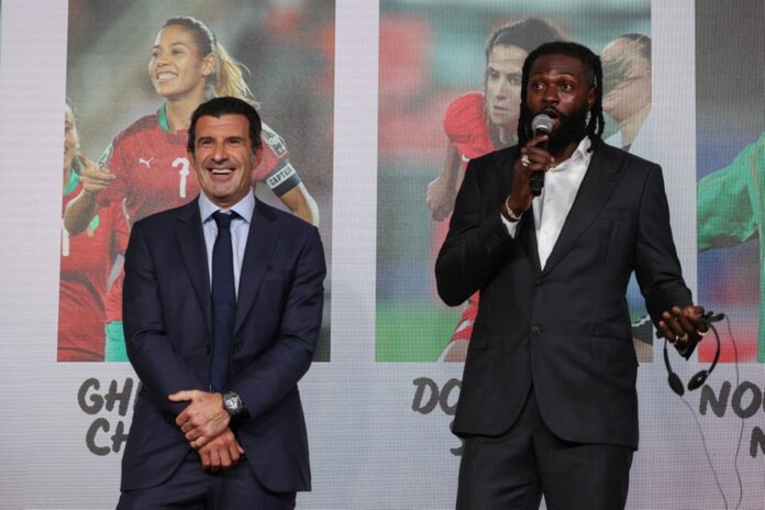 Logo presented for Morocco–Portugal–Spain 2030 FIFA World Cup bid