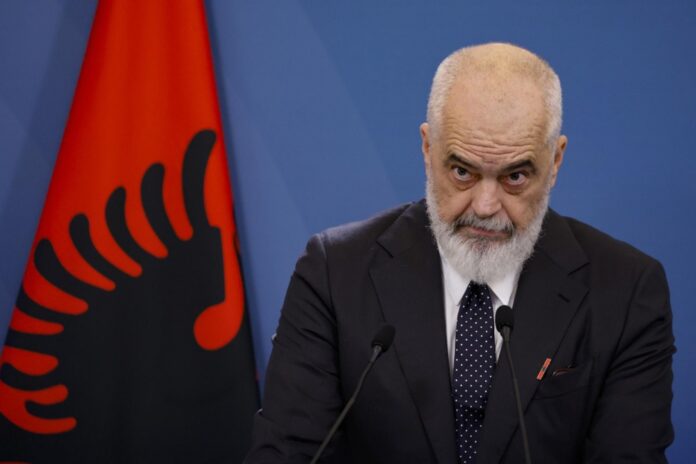 Albanian Prime Minister Edi Rama visits Rome