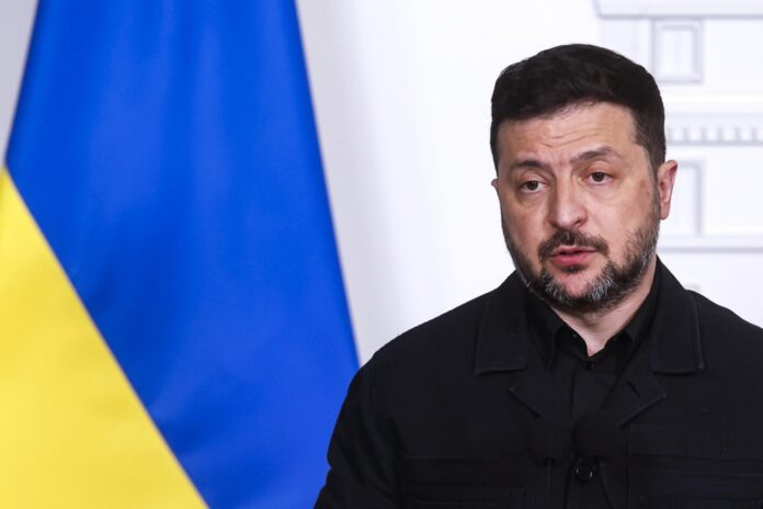 Ukraine's President Volodymyr Zelensky visits Italy