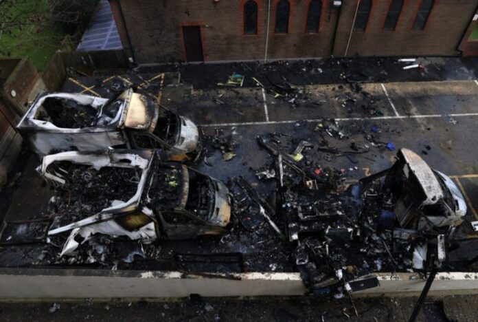 Arson attack on London volunteer ambulances treated as antisemitic hate crime