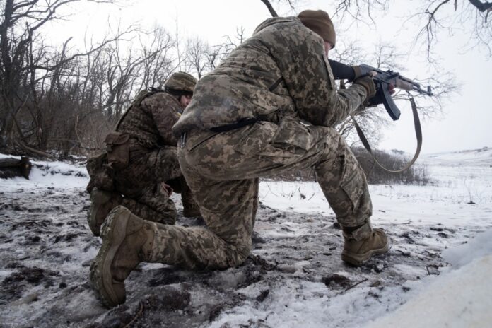 Ukrainian Army’s Alcatraz Battalion, composed of former convicts, trains infantry servicemen near eastern frontline in Kharkiv region