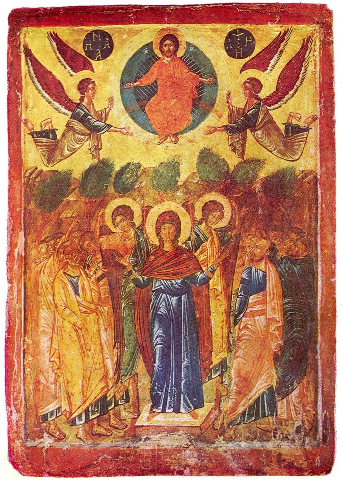 Christ-Ascension-icon-Michurin-Bulgaria-16century