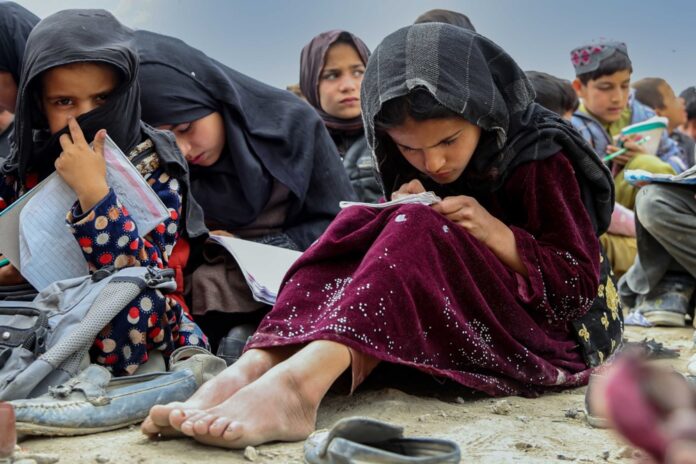 'Today's Child', an open air school initiative in Kabul
