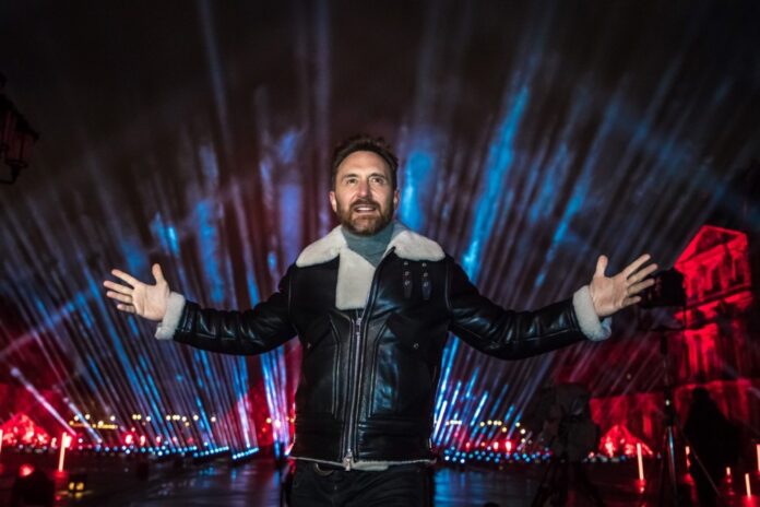 David Guetta's performance in Paris