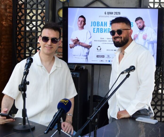 Jovan Jovanov i Elvir Mekic press