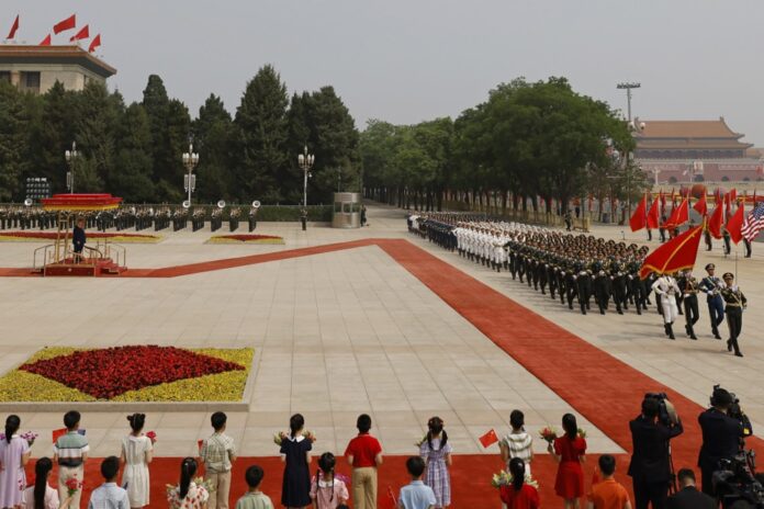 US President Donald Trump visits China
