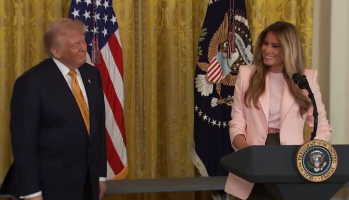 melanija i tramp x foto