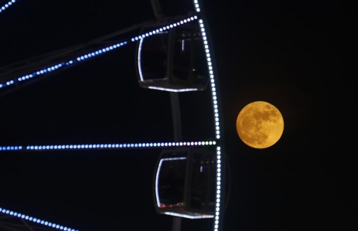 Blue moon over Cordoba