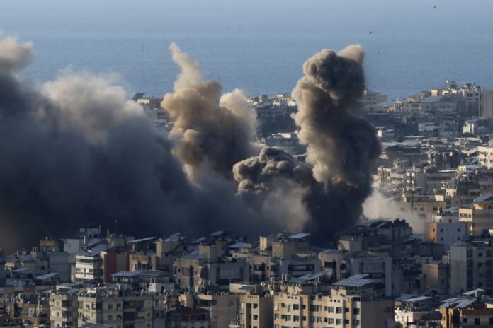 Israeli airstrikes hit Beirut's southern suburbs