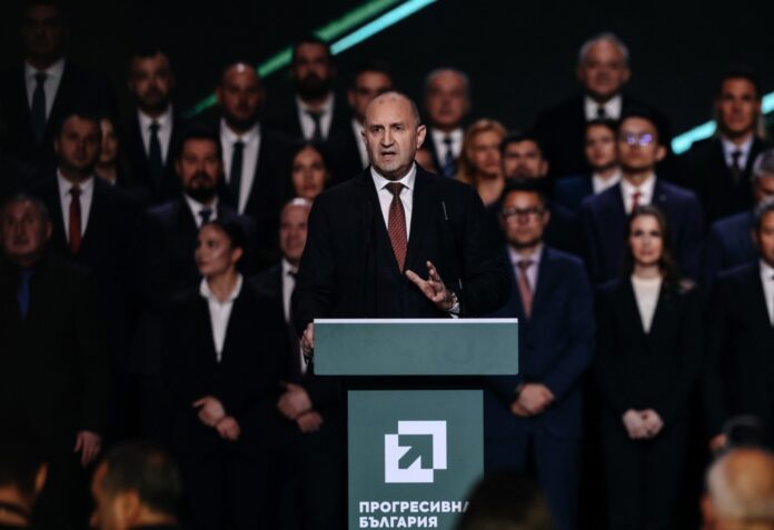 Progressive Bulgaria political alliance holds rally ahead of parliamentary elections