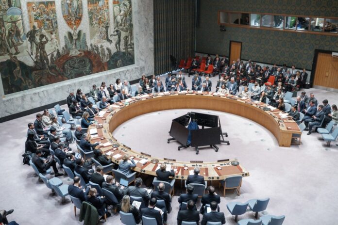 UN Security Council holds a meeting on strikes in Iran