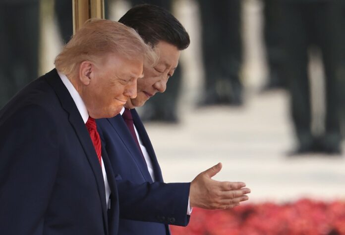 US President Donald Trump visits China