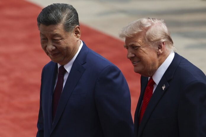 US President Donald Trump visits China