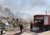 Се запали дива депонија во Шуто Оризари, активни пет пожари во државава