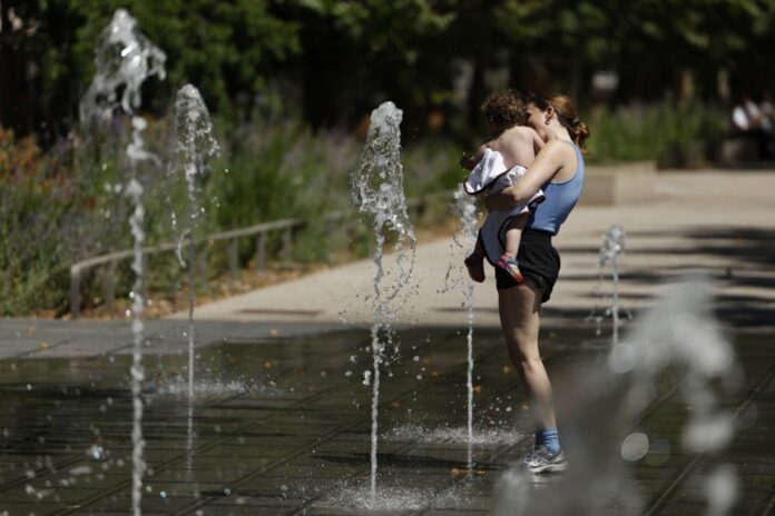 Heat wave in France
