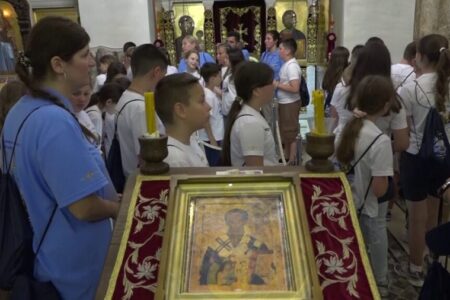 Пријателство и радост во Охрид – децата од регионот учат за духовното и културното наследство
