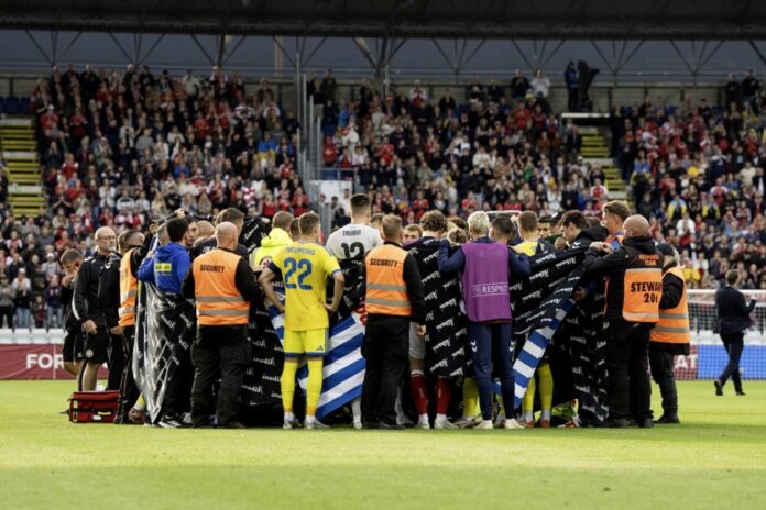 International soccer friendly - Denmark vs Ukraine