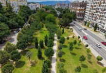 Почна уредувањето на паркот „Македонија“