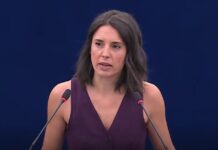„Среќен роденден, господине Геноцид“: Ирена Монтеро го шокираше Европскиот парламент со говор за Трамп и Иран
