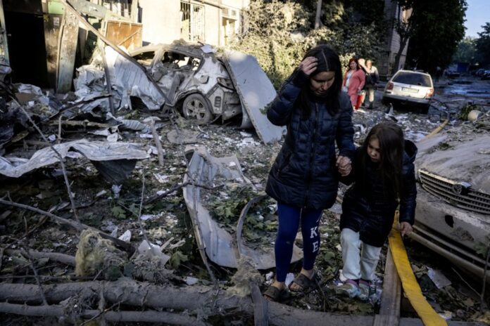 More than a dozen killed in a massive nationwide Russian attack on Ukraine
