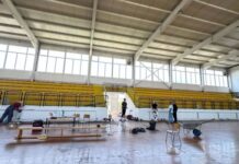 Почна првата фаза од реновирањето на спортската сала „Јане Сандански“