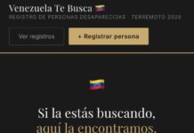 „Венецуела ве бара“ – покрената платформа за пронаоѓање на исчезнатите по разорниот земјотрес во земјата