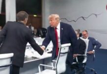 Трамп задоцни еден час на состанокот со европските лидери, па им порача: „Јас сум шефот“/ВИДЕО