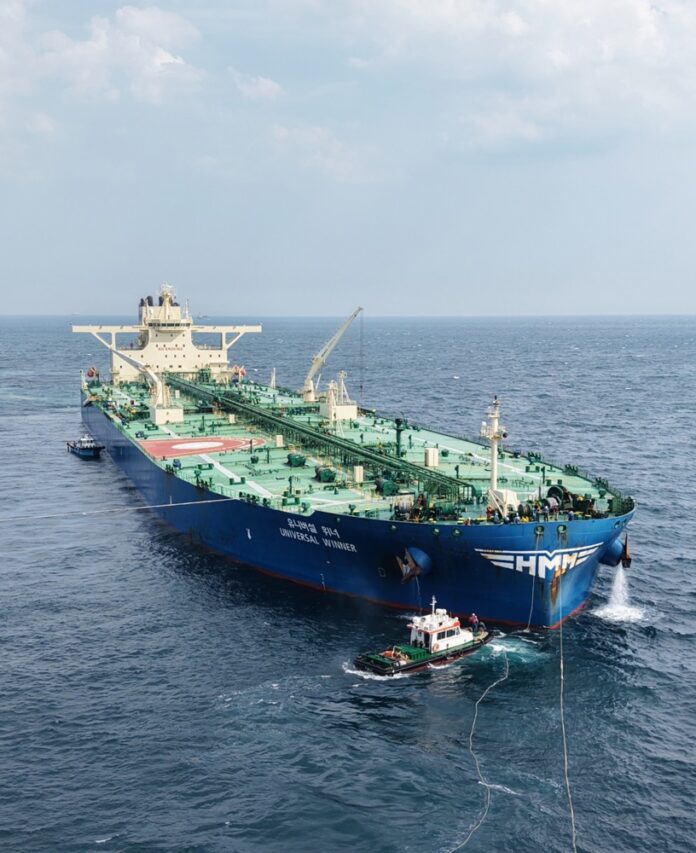 South Korean oil tanker arrives off Ulsan after exiting Hormuz strait
