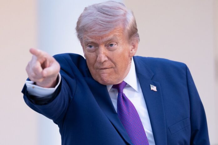 US President Trump hosts dinner for law enforcement leaders at the White House