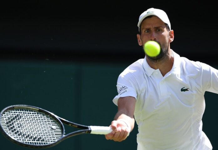 Wimbledon Grand Slam tennis tournament - Day 7
