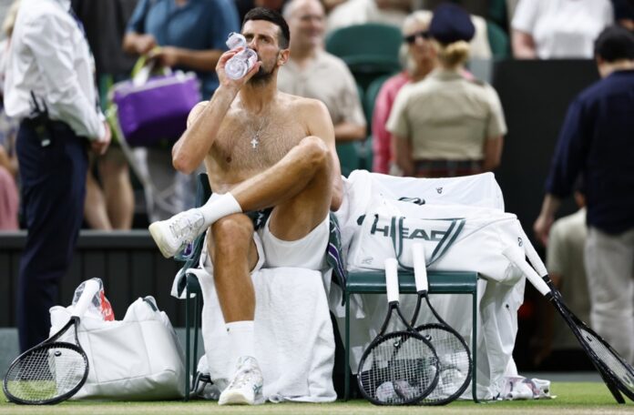 Wimbledon Grand Slam tennis tournament - Day 9