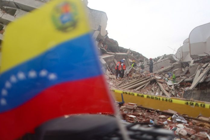 Search continues for boy missing in Venezuela earthquake rubble