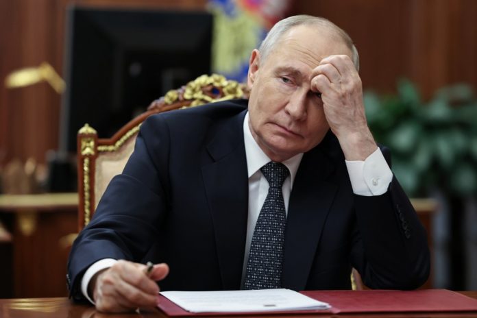 Russian President Putin holds meeting with Zaporozhye Region Governor Balitsky