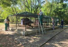 Се обновува Рајската градина за украсни птици во Паркот на Револуцијата