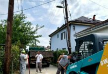 Се реконструираат краци од улицата „Тодор Чангов“ во Лисиче