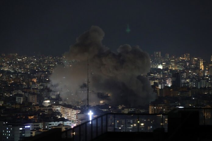 Israel carries out renewed airstrikes on southern Beirut neighborhood