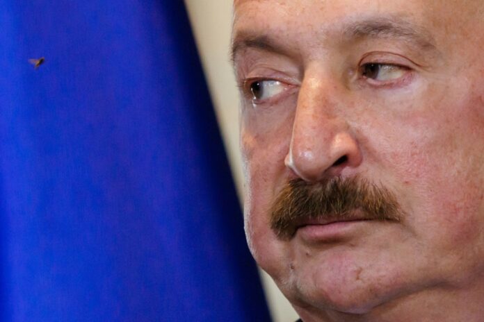 Azerbaijani President Ilham Aliyev visits Berlin