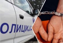 Полициски службеници лишија од слобода скопјанец баран со потерница за затворска казна од една и пол година