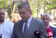 Мицкоски: Комуналец да почне да го прочистува системот да можат граѓаните да користат техничка вода за хигиена