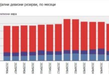 Девизните резерви на ниво од пет милијарди евра
