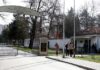 Постројување на доброволните пожарникари на пистата во касарната „Гоце Делчев“