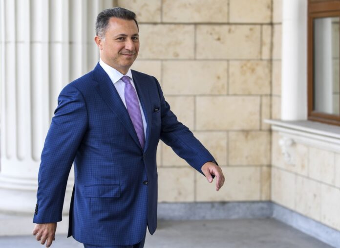 Skopje Court of Appeal confirmed the two-year prison term for the ex- Prime Minister Nikola Gruevski