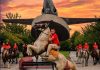 Со коњи, знаме и гордо срце, коњаниците од Горно Лисиче тргнуваат кон Крушево