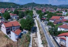 Урбанизирано коритото на реката Мала Рада