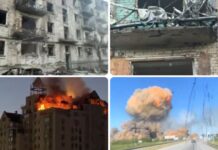 Брутален руски напад на Киев, има многу жртви и исчезнати, Финска го затвори воздушниот простор/ФОТО/ВИДЕО